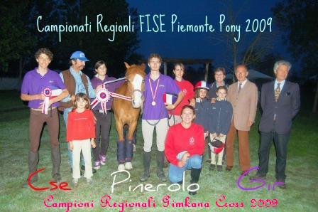 CAMPIONATI REGIONALI PONY FISE PIEMONTE 2009...i Campioni Siamo Noi !!!!