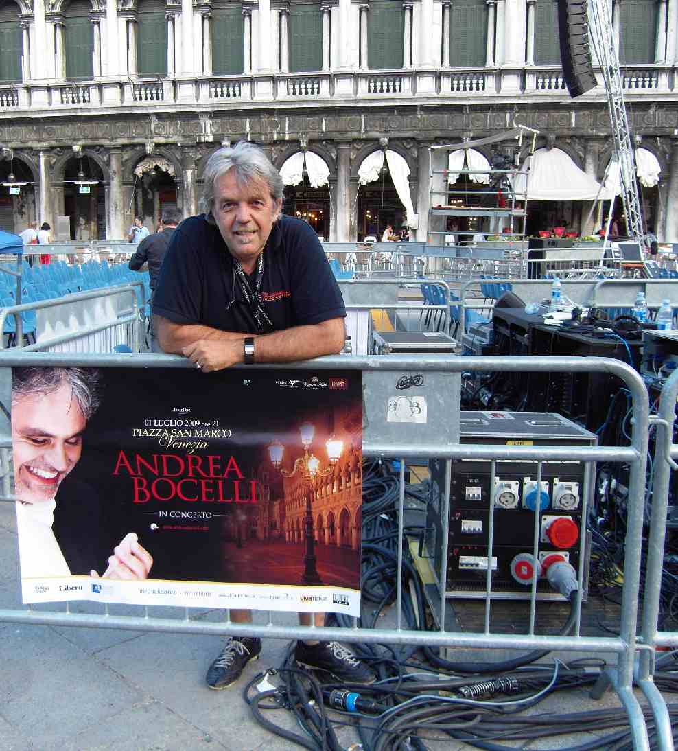 Andrea Bocelli Concerto Piazza San Marco Venezia