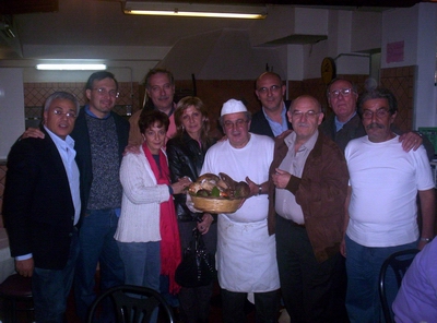 Cena conviviale presso il ristorante ETNA in Nicolosi (Catania)