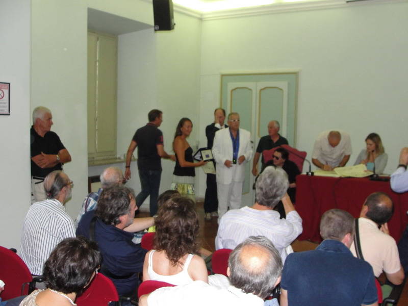 Conferimento del Premio Internazionale Spoleto Festival Art2012