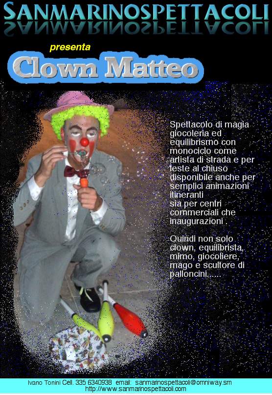 Clown Matteo