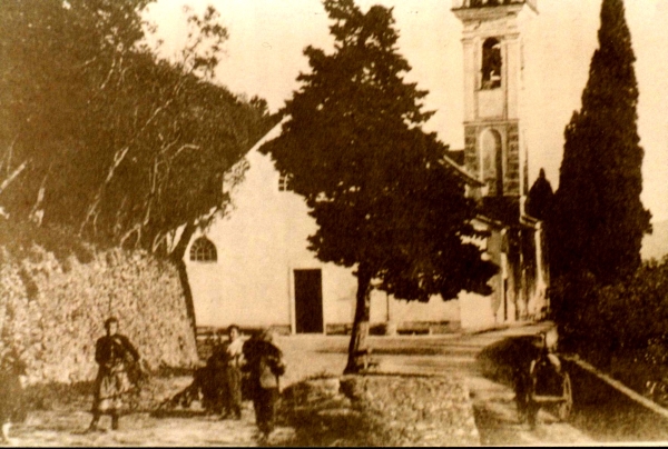 La chiesa inizio 1900