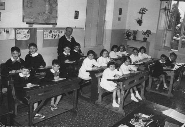 Scuola elementare nel 1960
