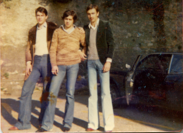 Sul piazzale anni '70 (foto E.Marsano)
