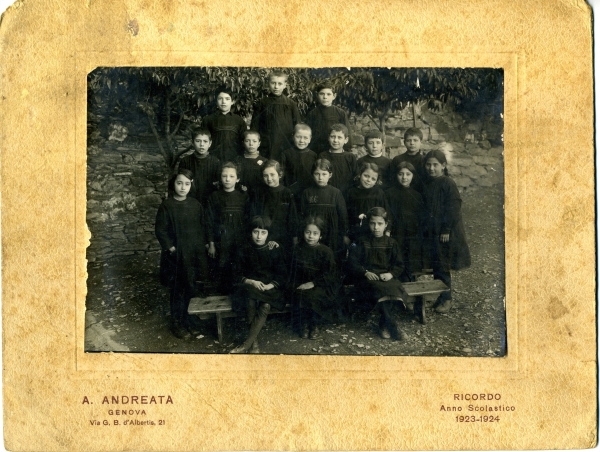 Scuola 1923/1924 (foto E.Marsano)