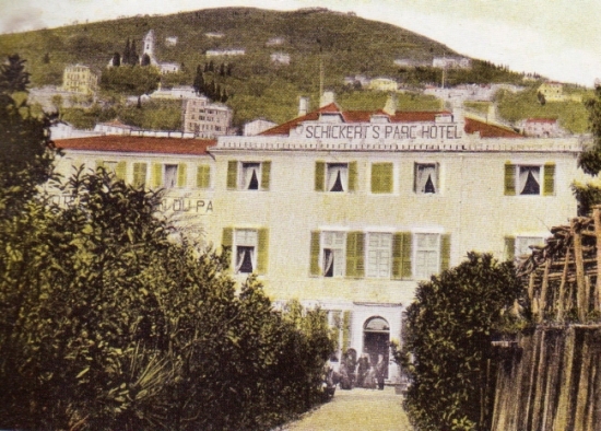 Schickert's Parc-Hotel (1903) (Cartolina Filippo Patanè)